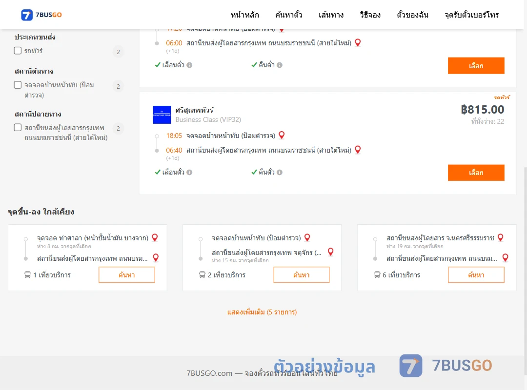 ตัวอย่างผลค้นหา จดจอดบ้านหน้าทับป้อมตำรวจ-สายใต้ใหม่