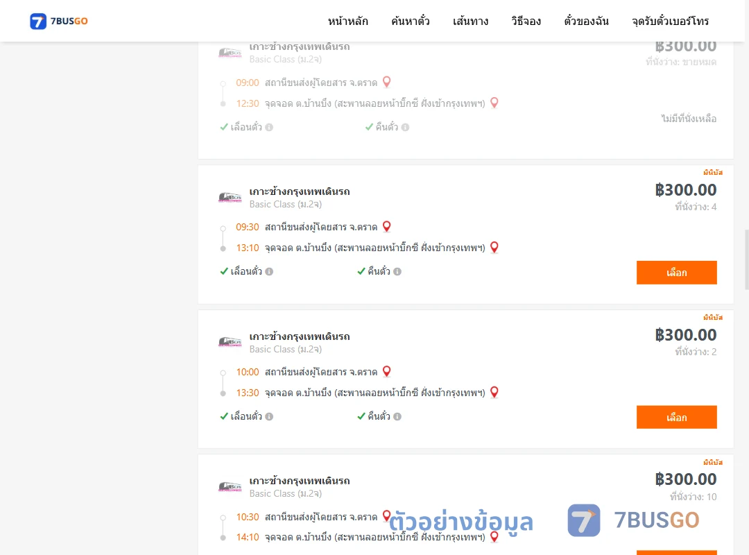 ตัวอย่างผลค้นหา ตราด-ตำบลบ้านบึงสะพานลอยหน้าบิ๊กซีฝั่งเข้ากรุงเทพฯ