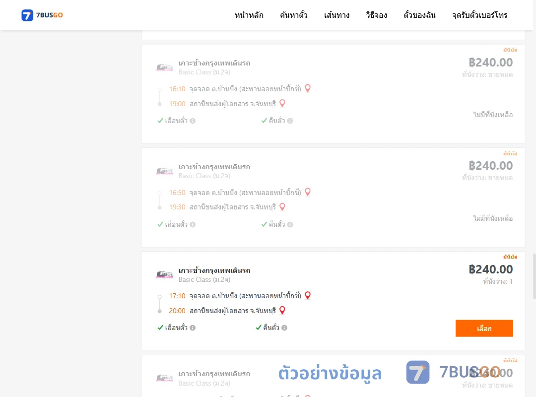 ตัวอย่างผลค้นหา ตำบลบ้านบึงสะพานลอยหน้าบิ๊กซี-จันทบุรี
