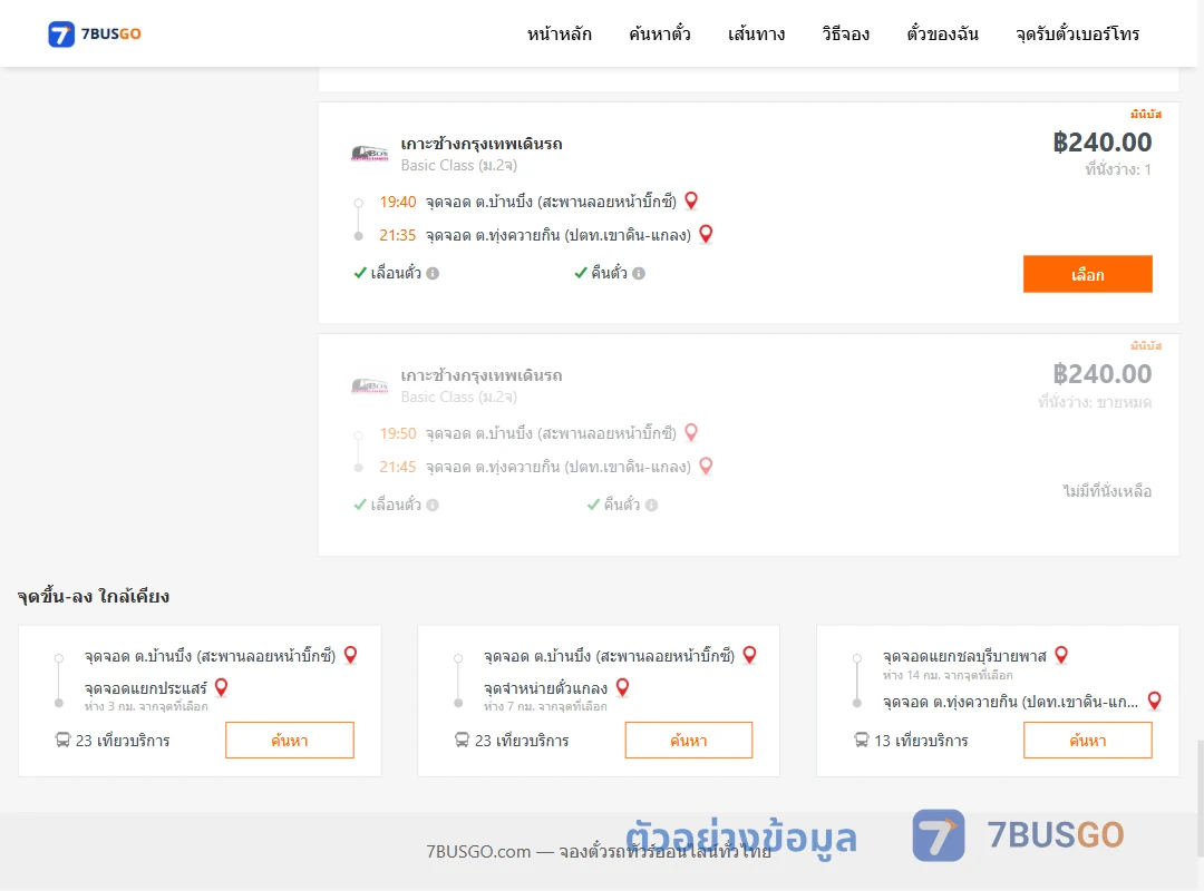 ตัวอย่างผลค้นหา ตำบลบ้านบึงสะพานลอยหน้าบิ๊กซี-ตำบลทุ่งควายกินปตท.เขาดินแกลง