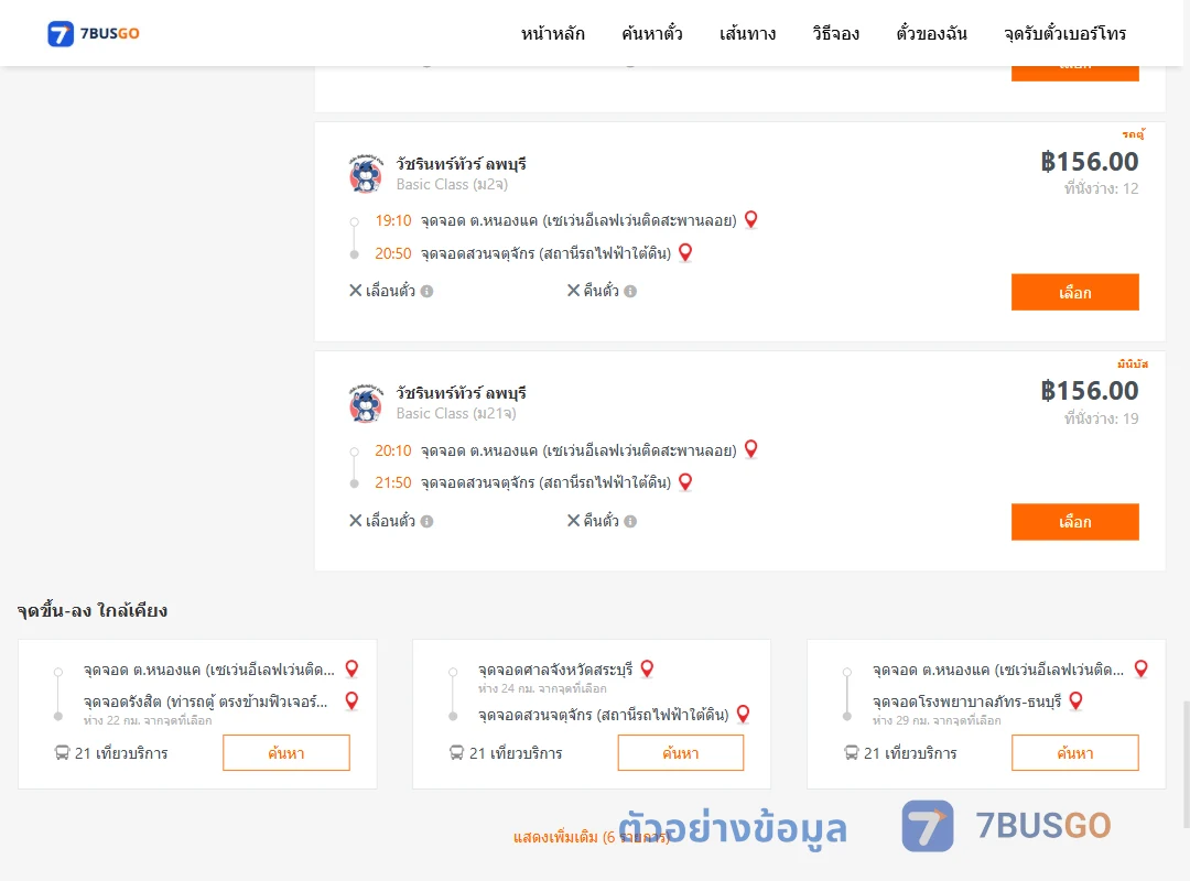 ตัวอย่างผลค้นหา ตำบลหนองแคเซเว่นอีเลฟเว่นติดสะพานลอย-สวนจตุจักรสถานีรถไฟฟ้าใต้ดิน