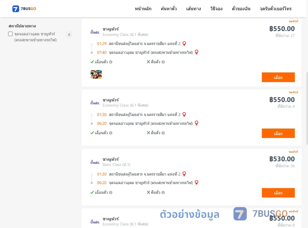ตัวอย่างผลค้นหา นครราชสีมาแห่งที่2-อ่าวอุดม