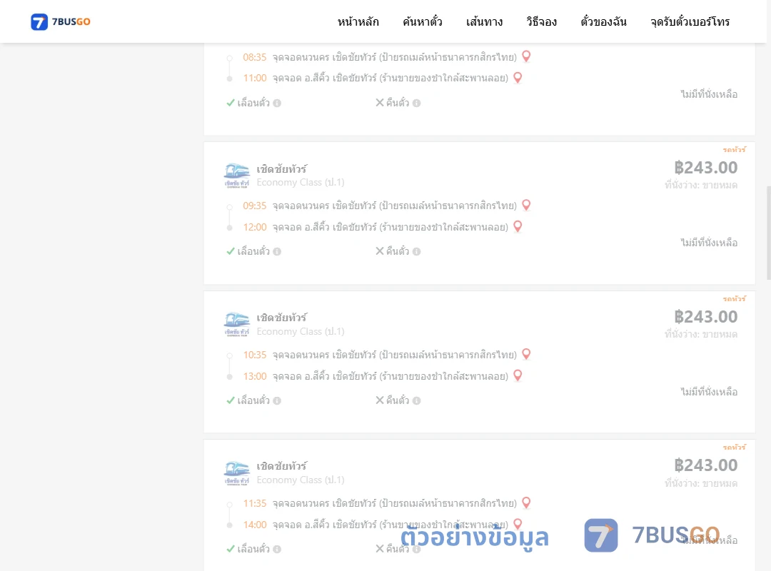 ตัวอย่างผลค้นหา นวนคร-สีคิ้ว