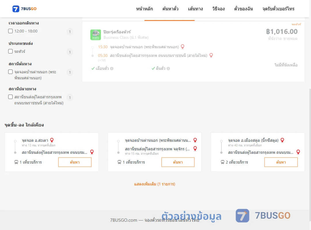 ตัวอย่างผลค้นหา บ้านด่านนอกพระพิฆเนศด่านนอก-สายใต้ใหม่