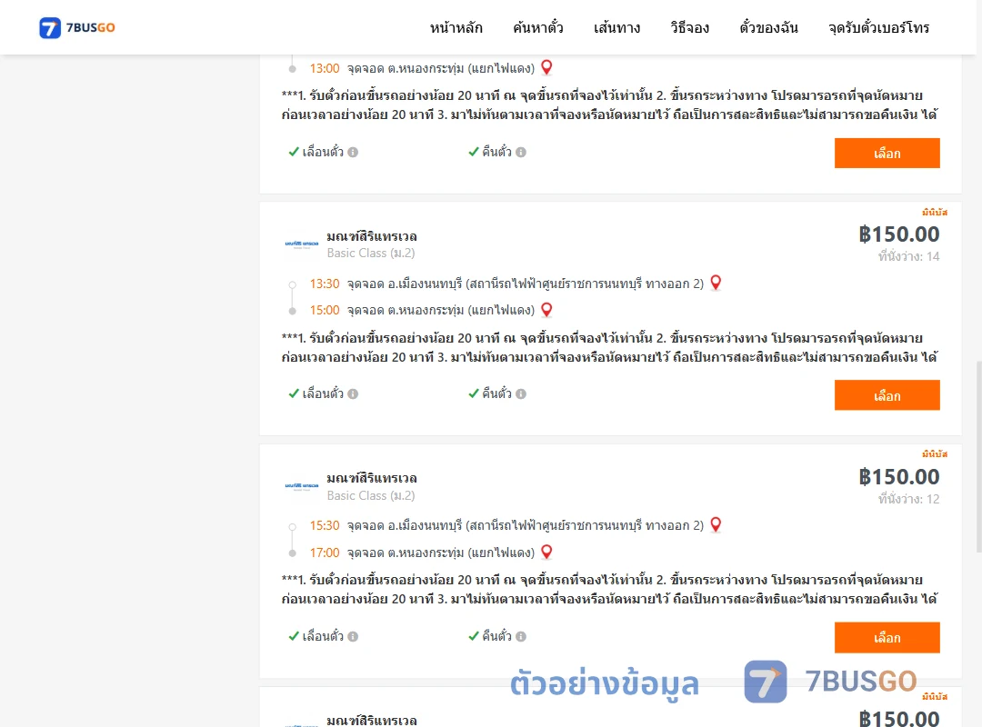 ตัวอย่างผลค้นหา ศูนย์ราชการนนท์-ตำบลหนองกระทุ่มศาลาแขวงทางหลวง
