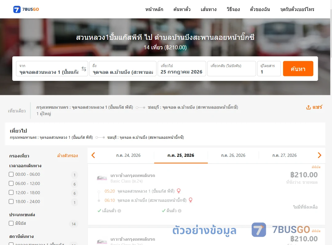 ตัวอย่างผลค้นหา สวนหลวง1ปั้มแก๊สพีที-ตำบลบ้านบึงสะพานลอยหน้าบิ๊กซี