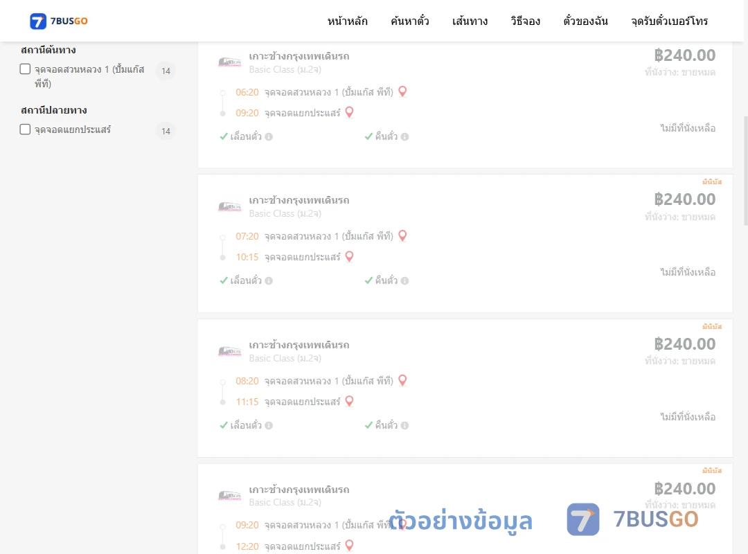 ตัวอย่างผลค้นหา สวนหลวง1ปั้มแก๊สพีที-แยกประแสร์
