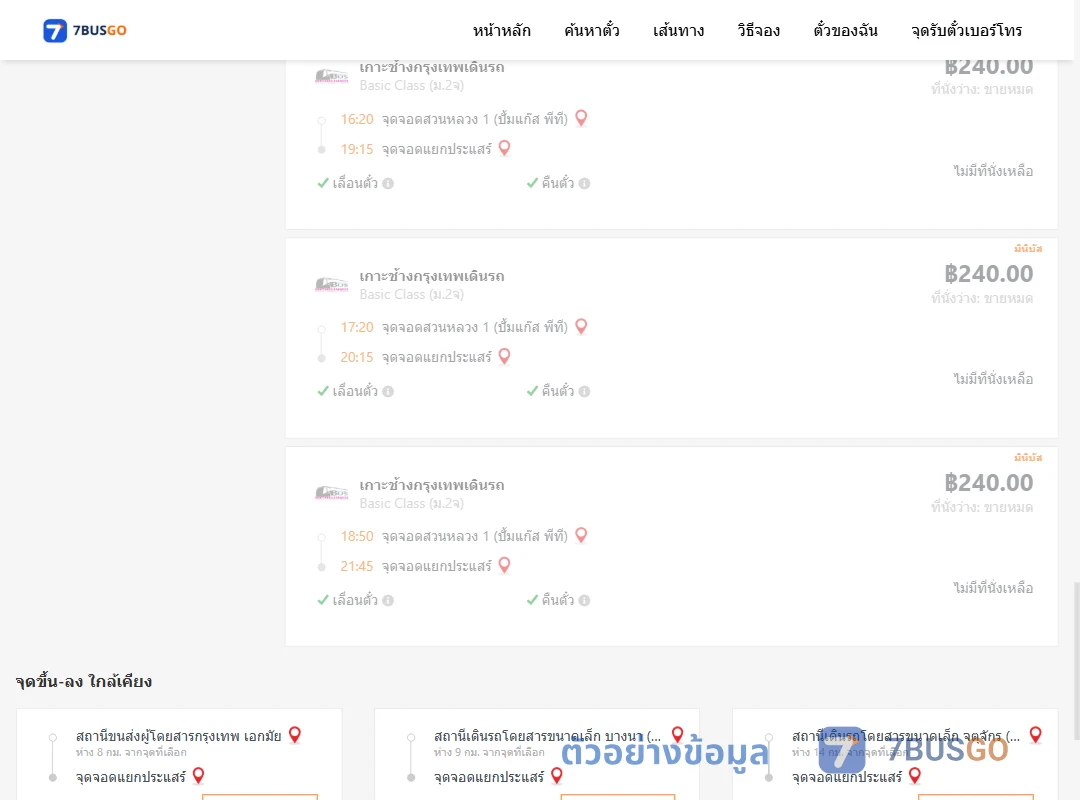 ตัวอย่างผลค้นหา สวนหลวง1ปั้มแก๊สพีที-แยกประแสร์