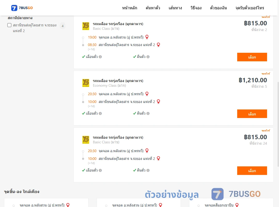 ตัวอย่างผลค้นหา หลังสวนอู่ป.พรทวี-ระยองแห่งที่2