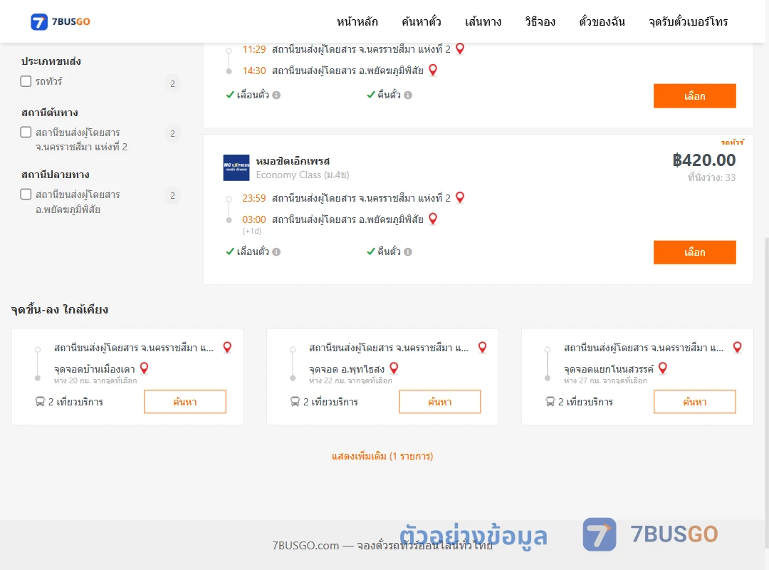 ตัวอย่างผลค้นหา นครราชสีมา2-พยัคฆภูมิพิสัย