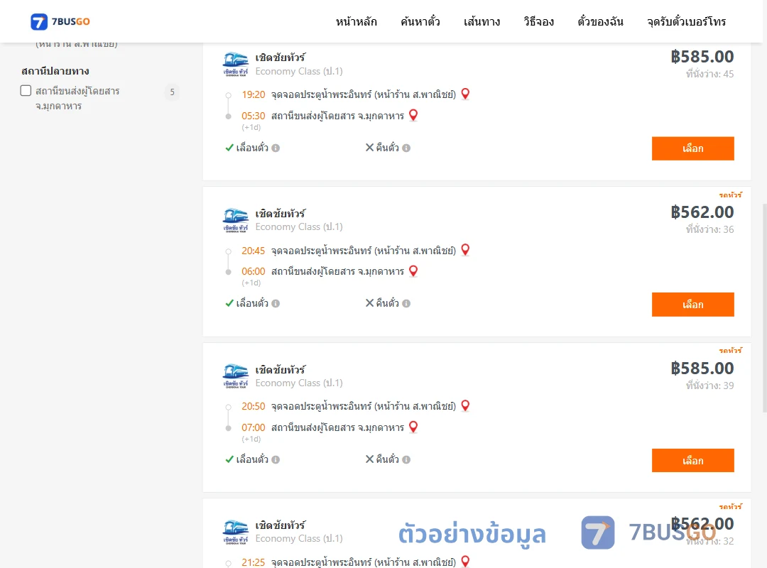 ตัวอย่างผลค้นหา ประตูน้ำพระอินทร์-มุกดาหาร