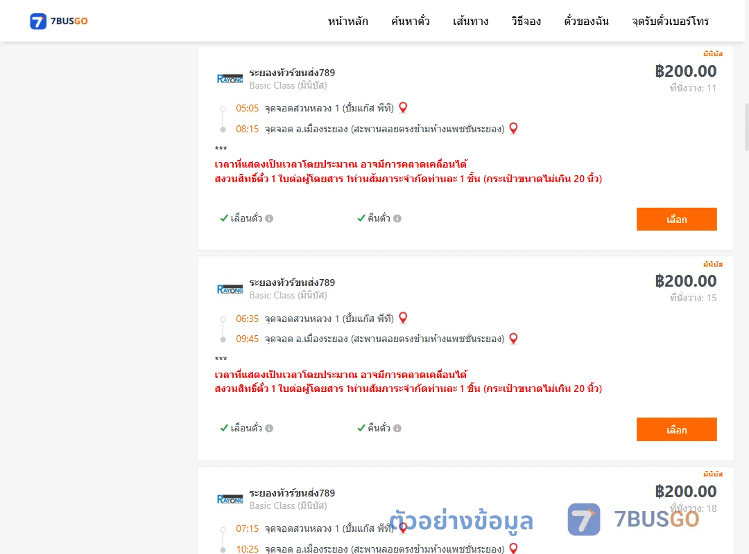 ตัวอย่างผลค้นหา สวนหลวง1ปั้มแก๊สพีที-เมืองระยอง