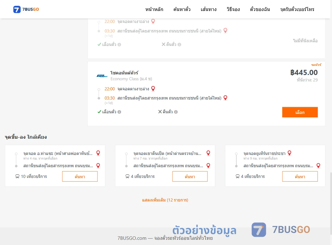 ตัวอย่างผลค้นหา บ้านตาเงาะ-สายใต้ใหม่