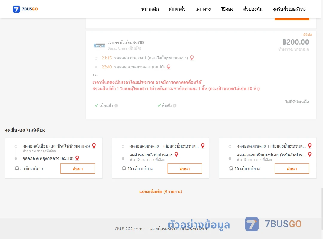 ตัวอย่างผลค้นหา สวนหลวง1ปั้มแก๊สพีที-พลูตาหลวงกม.10